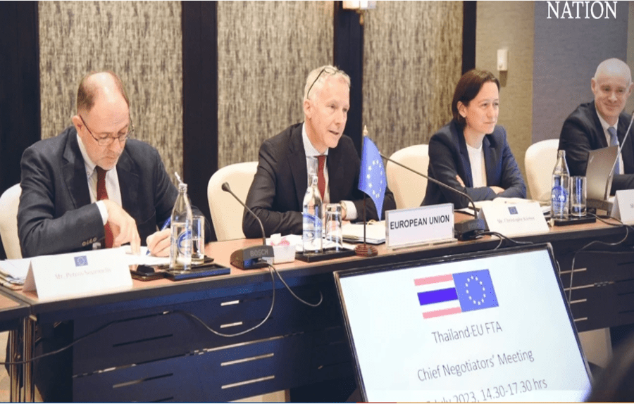 The first meeting regarding the Thailand-European Union Free Trade negotiations