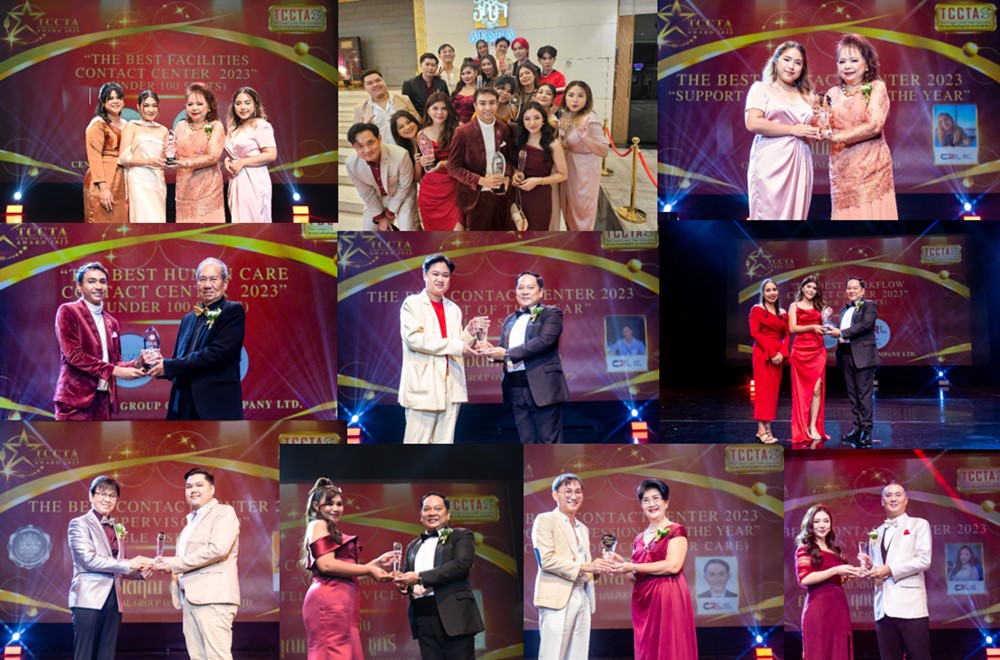 Central Retail Logistic-Customer Service Won 10 Awards from TCCTA Contact Center Awards 2023